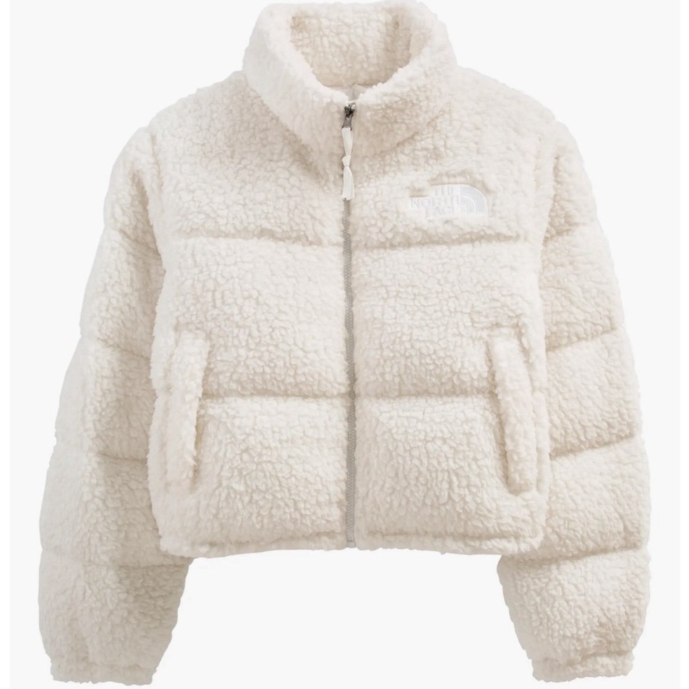 North Face High Pile Fleece Nuptse Jacket Small